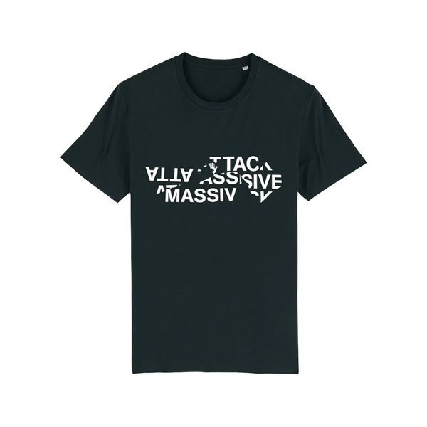 FRACTURED LOGO BLACK T-SHIRT
